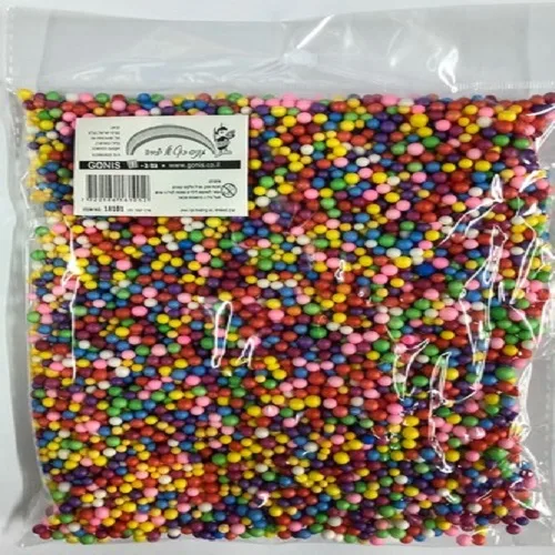 קלקרים צבעוני קטנטנים פצפונים כדורי קלקר צבעוני לסליים אביזרים לסליים מוצרים לסליים גוניס כיף של יצי