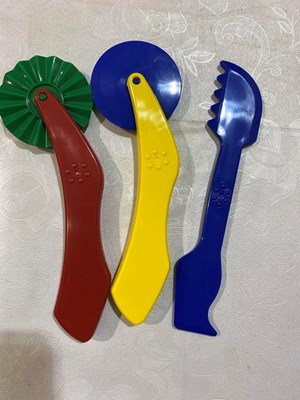 סט סכינים לבצק 5 יח׳