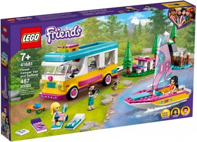 טיול קרוואן ומפרשית ביער 41681 LEGO Friends