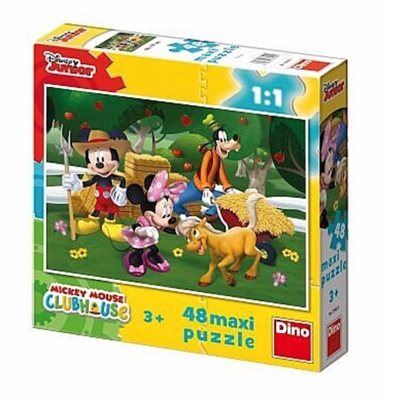 פאזל רצפה 48 חל׳ דינו מיקי מאוס