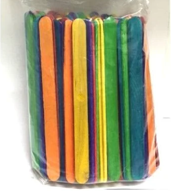 חב' מקלות ארטיק צבעוני