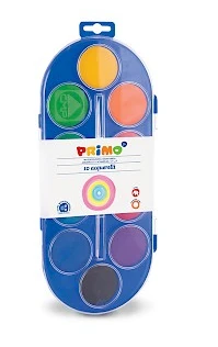 צבעי מים 10 יח' קוטר 44 מ''מ