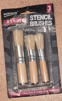 מכחולי טופ ידית עץ