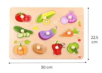 פזל עץ התאמת ירקות